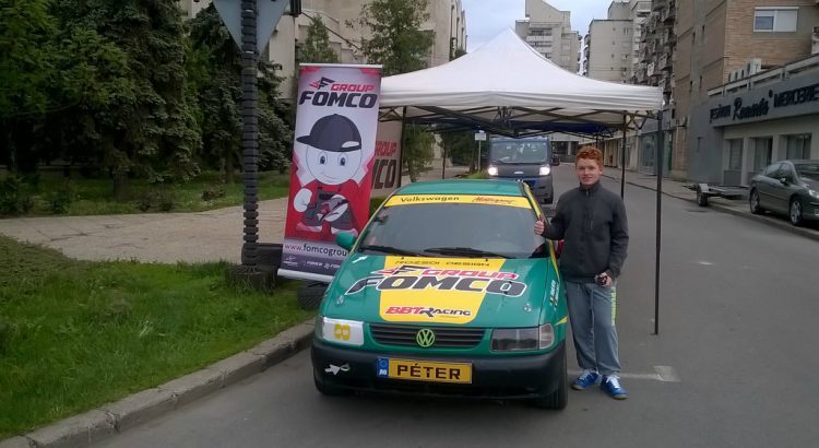Dificultăți trecute cu bine de Peter Pasko în a doua etapă de Rally Sprint